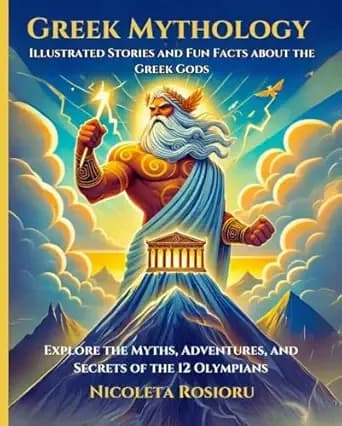 Greek Mythology: Illustrated Stories and Fun Facts about the Greek Gods: Explore the Myths, Adventures, and Secrets of the 12 Olympians