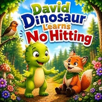 David Dinosaur Learns No Hitting: A Book for Kids About Anger Management, Self-Control, and Kind Choices