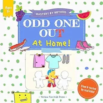Odd One Out - At Home!: A Fun Spot The Difference Guessing Game for 3-6 Year Olds