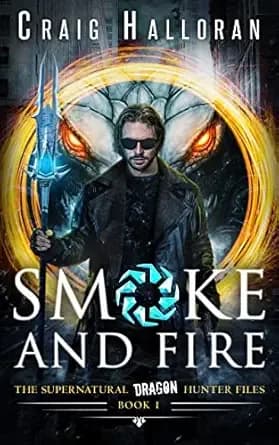 Smoke and Fire - Book 1 of 8 (Epic Urban Fantasy Adventure): The Supernatural Dragon Hunter Files
