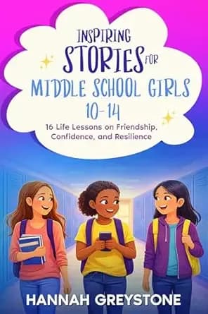 Inspiring Stories For Middle School Girls (AGES 10-14): 16 Life Lessons on Friendship, Confidence, and Resilience (The Growing Up Collection Book 4)
